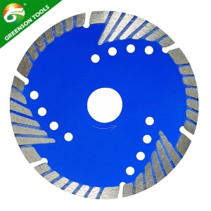 fast cutting sintered turbo diamond saw blade for granite masonry stone blades with competitive price
