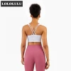 Favorable Price Sexy Beauty Back Sport Bra High Impact Yoga Bra Top Fitness without Steel Ring
