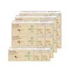 FDA Food-grade natural bamboo pocket facial tissue/Healthy handkerchief paper/mini tissue packs