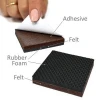 felt anti-slip rug gripper adhesive felt furniture pads for furniture accessories