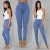 Import Female Elastic Waist Pencil Pants Tight Candy Colored Women Jeans from China