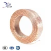 Fire power 2 core retractable rated audio cables types flat aluminum for voice coil 10 awg 12awg coil speaker wire cable