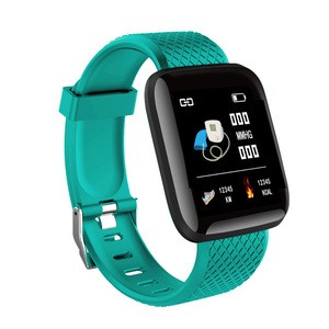 Fitness tracker 116plus pedometer heart rate BT 4.0 smart bracelet reminder watch smart band 116 plus