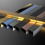 Flexible carpet edge trim stainless steel 4mm trims edge floor guide