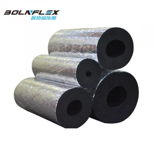 Foam pipe insulation for air conditioner and chilled water pipe insulation soft foam rubber tube