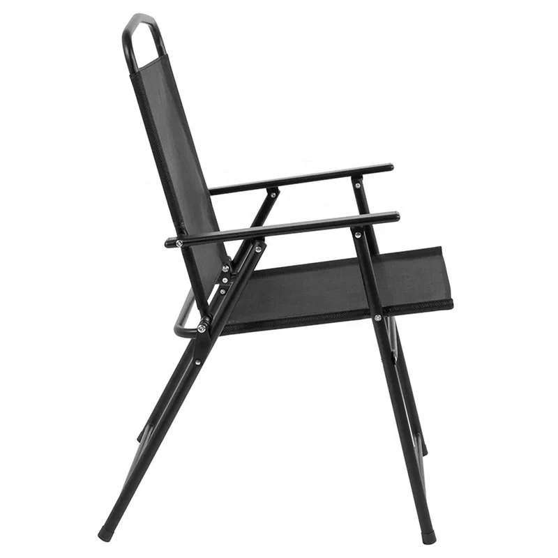 foldable chair Grey outdoor Multifunctional folding chair