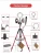 Import Foldable Mobile Tripod with Smartphone Ring Light  Floor Lamp Selfie Ring Light with Tripod stand from China