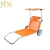 Import Folding Portable Beach Bed Chair With Wheels With Sun Canopy Metal Frame With 600D Oxford Fabric from China