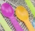 Import Food Grade PP Disposable Plastic Spoon And Fork For Ice Cream from China