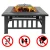 Import Free Shipping Outdoor Garden Portable Courtyard Iron Metal Bowl Fire Pit from China