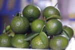 Fresh green orange fruit for juice good for health.