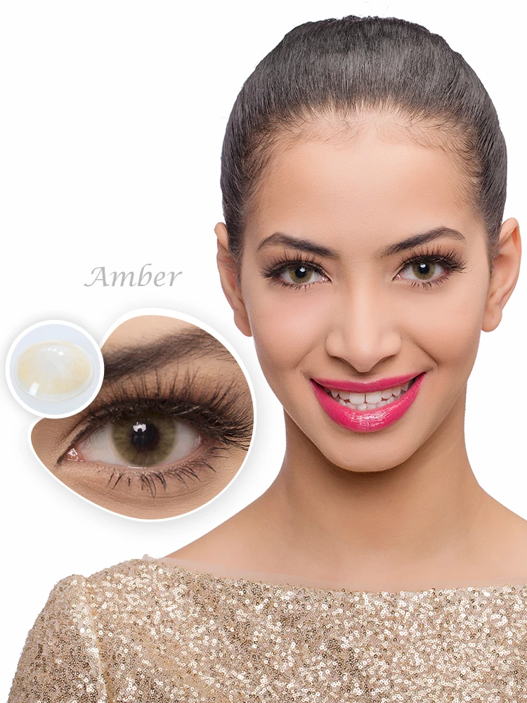 Freshgo Super Natural Color Contact Lens Wholesale Hidrocor Colored Contacts Yearly Color Eye Contacts