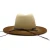 Import FS Women Men Wide Brim Wool Felt Jazz Fedora Hats Panama Style Cowboy Trilby Party Formal Dress Hat Gradient Color Beige Khaki from China