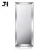 Import Full Length Mirror Standing Hanging Rectangle Bedroom Floor Dressing Mirror Wall-Mounted Mirror, Stainless Steel Frame from China