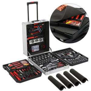 Germany 186pcs house tools set  aluminium hand toolbox set 399pcs hand tools kit