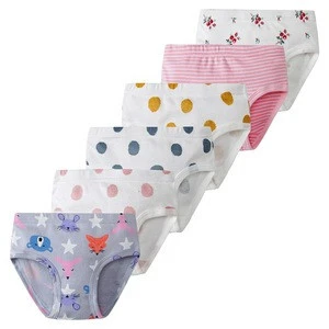 Girls Panties Cotton Briefs Kids Underwear 6 of Pack