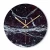 Import Glass Marble Round Wall Clock Promotion Creative UV Printing Watches For Wall Decoration from China