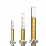 glassware laboratory Glass 250ml measuring graduated cylinder