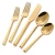Import gold cutlery set for wedding ,gold flatware set, spoon and fork knife silverware from China