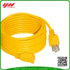 Good Quality AC Power Supply Cord Extension Cable with 3 pin plug