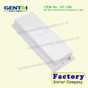 good Quality cheaper 8w fluorescent tube Non Maintained Emergency Light