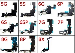 Good Quality Mobile Phone Repair Parts Charging Flex Cable For iPhone 5 5c 5s 6 6s 6P 6s 6sP 7 7P 8 8P X