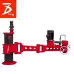 Granite marble single arm type manual stone polishing cutting machine