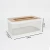 Import Guangdong supplier container tissue box box for  napkin metal napkin container with concave phone slot from China