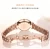 Import Guanqin Hot Sale Oem Chronograph 22K Gold Ladies Quartz Watch from China