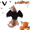 Halloween Bat  Pet Clothes Pirate Dog Cat Costume Suit Corsair Dressing up Party Apparel Clothing for Cat Dog Plus Hat by Idepet