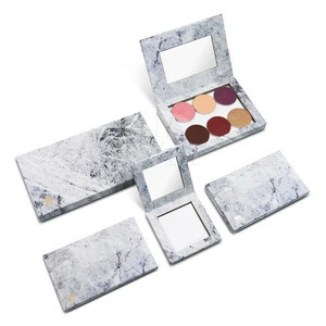 Handmade empty magnetic eye shadow/eyeshadow palette case packaging  with mirror