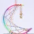 Import Handmade Rainbow Feather Big DreamCatcher Colored Feather Dream Catcher from China