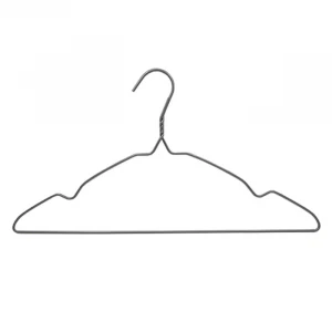 Hanger wholesale in guilin dry cleaner metal iron light weight shirt hanger wire laundry hangers disposable
