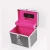 Import Hard aluminum cheap Transparent Beauty Case Make Up &amp black with trolley from China