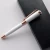 Import Heavy metal roller pen rose gold parts metal gel pen luxury metal pen gift from China