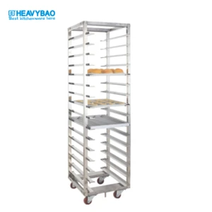 Heavybao Customized Kitchenware Stainless Steel Hotel Food Catering Trolley For Service Equipment