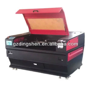 high accuracy and high efficiency cnc laser engraving machine HM-1310 for shoes ,leather, jewelry and clothes processing