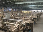High efficient electronic Jacquard 390CM wide air jet weaving loom/toyota airjet loom spare parts