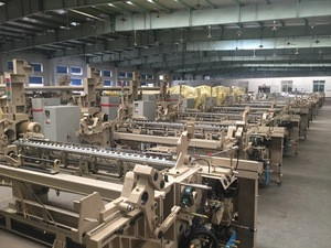 High efficient electronic Jacquard 390CM wide air jet weaving loom/toyota airjet loom spare parts