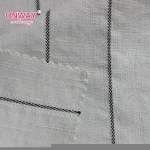 High-end soft stripe pattern solid woven tencel fabric for dresses