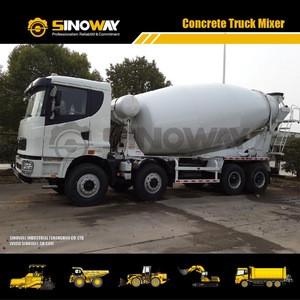 High performance 10 cubic meters concrete mixer truck 8X4 concrete mixer machine truck for sale