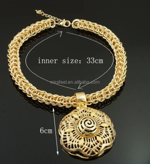 High quality 18k gold jewelry for women dubai gold plated jewelry CJ673