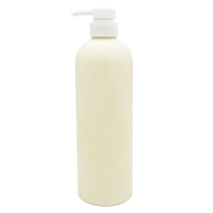 High Quality 250ml 500ml 1L HDPE Plastic Shampoo and Shower Gel Bottle with Pump