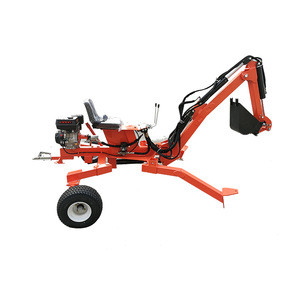 Buy High Quality 9hp Backhoe Wheel Loader Mini Excavator Towable ...