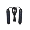 High Quality Adjustable Portable Weighted Block Skipping Jump Rope Fitness Exercise with Foam Handles