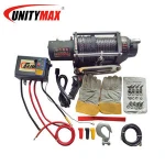 High Quality Black 13000LBS Auto ELECTRIC WINCH 12V DC/24V