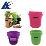 High quality cheap garden tree planting nursery felt planting  plant grow bag