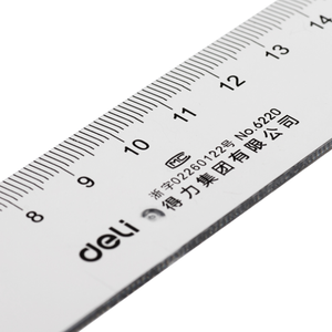 high quality  clear plastic 20cm ruler for school