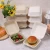 Import High Quality Custom Burger Box Cardboard Hamburger Box Burger Packing Box from China