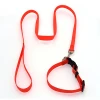 High Quality Custom Made Waterproof Red Pet Dog Leash And Collars